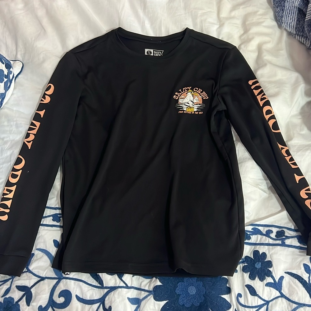 salty crew boys medium rash gaurd